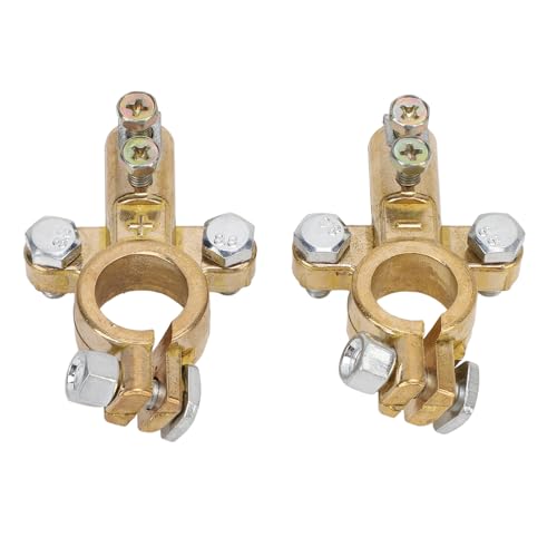 Keenso Brass Battery Terminal Connectors, Top Post Battery - Product Imagery