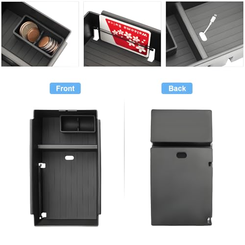 2021-2025 Outlander Sport Center Console Organizer, - Product Imagery