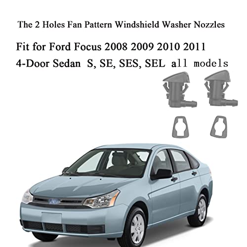 8S4Z-17603-AA Premium Wiper Nozzles Fit for 2008 2009 2010 2011 - Product Imagery