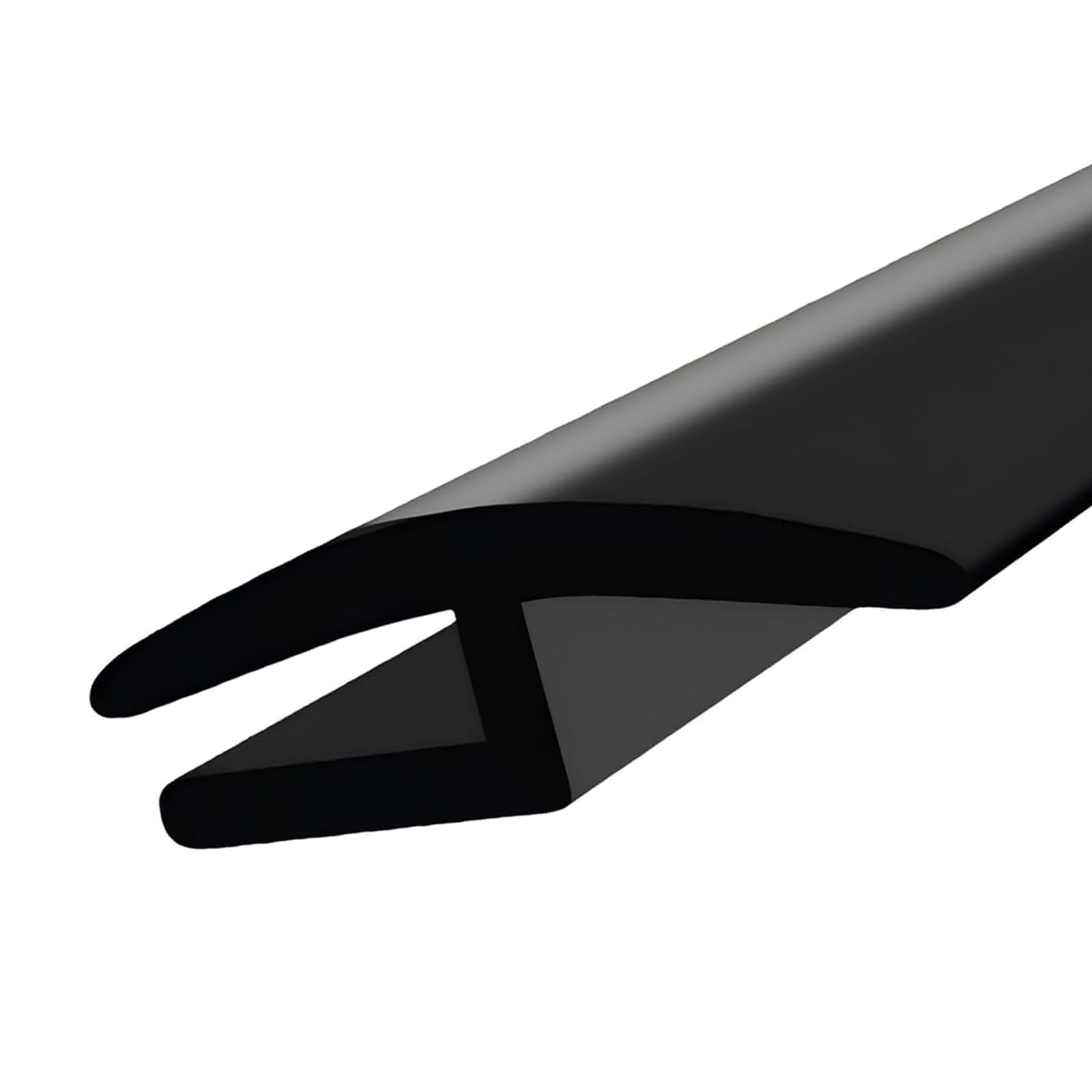1.7M/5.6Ft Windshield Cowl Rubber Seal Strip, Front Rear - Product Imagery