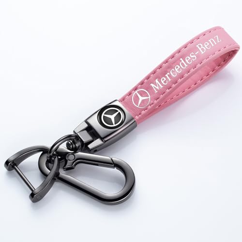 Car Keychain Compatible for Mercedes Benz Series Key Chain Ring - Product Imagery