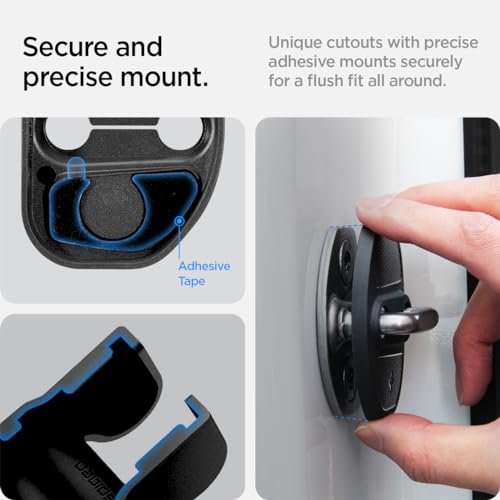 Spigen Door Striker and Hinge Door Cover for All Tesla Model Y - Product Imagery