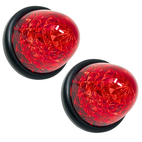 All Star Truck Parts 3.5" Inch Diameter 16 LED Round Beehive - Product Imagery