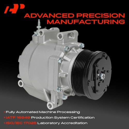 A-Premium Air Conditioner AC Compressor with Clutch - Product Imagery