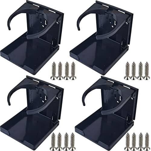 NSBELL 4PCS Adjustable Folding Drink Holder Universal Car Cup - Product Imagery