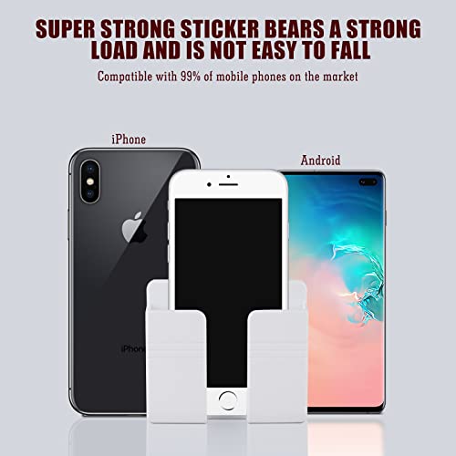 CEI&BPY 2Pcs Phone Holder Wall Mounted, Phone Stand with Self - Product Imagery