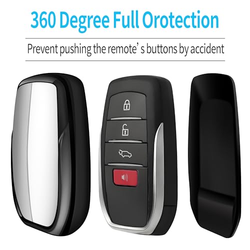 For Toyota Key Fob Cover with keychain,Key Shell Case for - Product Imagery