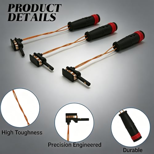 4PCS Brake Sensor Brake Pad Wear Sensor Front and Rear - Product Imagery