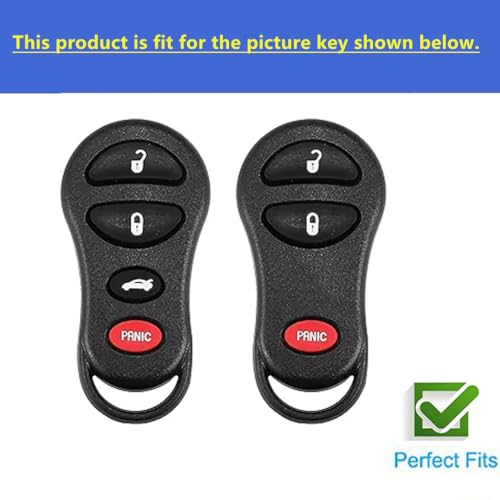 Soft TPU for JEEP Key Fob Cover Fits for 1999-2004 Jeep Grand - Product Imagery