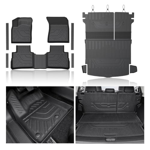Floor Mats for Nissan Rogue 2021-2026 (No fit Sport) w/Cargo Mat - Product Imagery