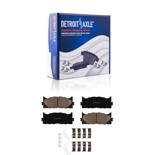 Detroit Axle - Front Brake Kit for 07-17 Toyota Camry Lexus ES350 - Product Imagery