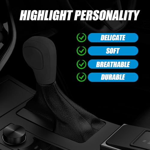 Car Gear Shift Knob Cover, Gear Shift Knob Cover Car Protect - Product Imagery
