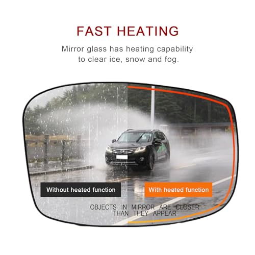 Passenger Side Mirror Replacement for Honda Odyssey 2018 2019, - Product Imagery