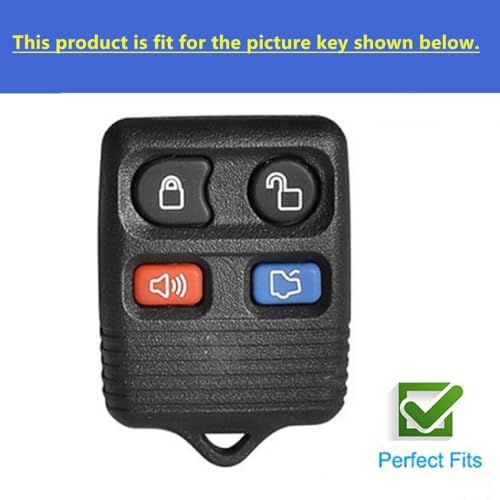 Soft TPU for Ford Key Cover Fits for Ford F150 F250 F350 Edge - Product Imagery