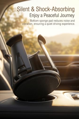 2 PCS Car Cup Holder Insert, Self-Adhesive Car Cup Holder - Product Imagery