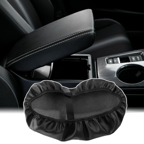 CKE for Honda Civic 2022-2026 Armrest Cover -Black (Gray line) - Product Imagery