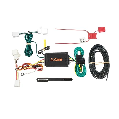 CURT 56016 Vehicle-Side Custom 4-Pin Trailer Wiring Harness for - Product Imagery