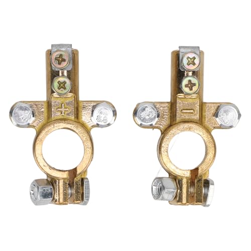 Keenso Brass Battery Terminal Connectors, Top Post Battery - Product Imagery