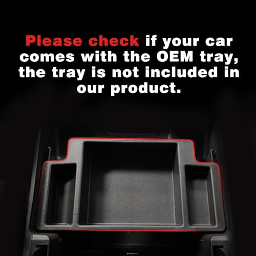 Muslogy Console Mats for 2022+ Silverado/Sierra 1500 OEM Box, - Product Imagery