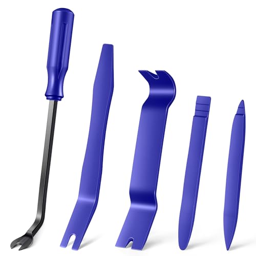 LivTee 5 pcs Auto Trim Removal Tool Kit, No Scratch Plastic Pry - Product Imagery