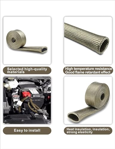 Fuel Line Heat Shield Wire Heat Shield Heat Shield Sleeve Auto - Product Imagery