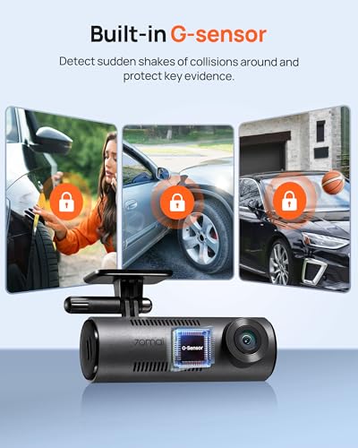 70mai Dash Cam M310, Dash Camera for Cars 1296P QHD, Smart Dash - Product Imagery