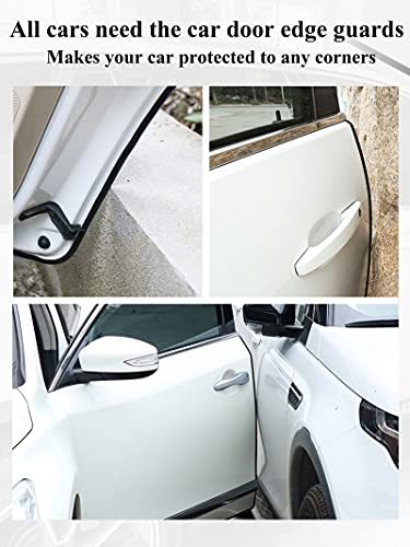 SYOAUTO 32Ft(10M) Door Edge Guard Black Car Guards Protector for - Product Imagery