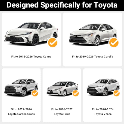Car Door Handle Cover Protector Compatible with Toyota 2018-2026 - Product Imagery