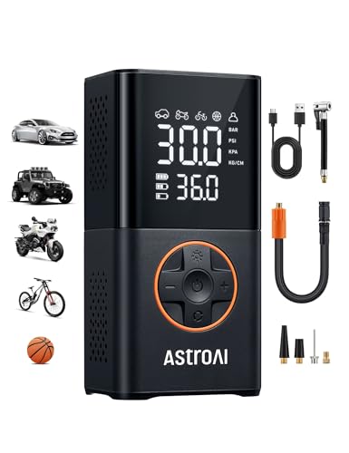AstroAI L7 Tire Inflator Portable Air Compressor,150 PSI - Product Imagery