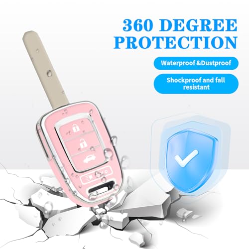 MILD EAST for Honda Key Fob Cover with Key Chain - Product Imagery
