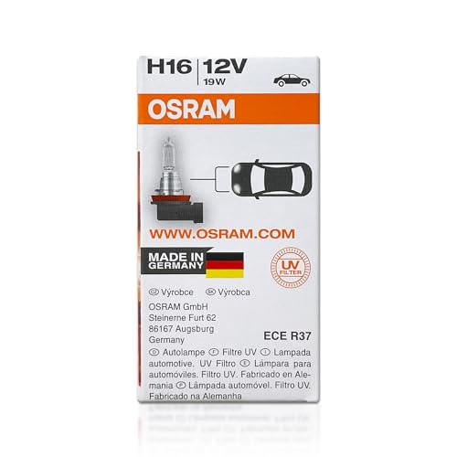 H16 Original Standard Halogen Headlight Bulb 64219L+ - Product Imagery