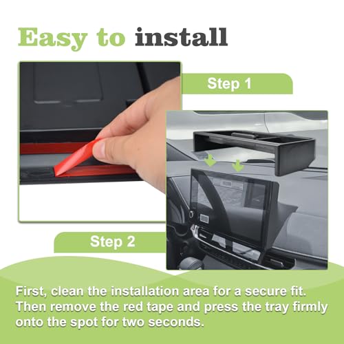 Dash Storage Tray for 2025 2026 Toyota Sienna (Not for LE with - Product Imagery