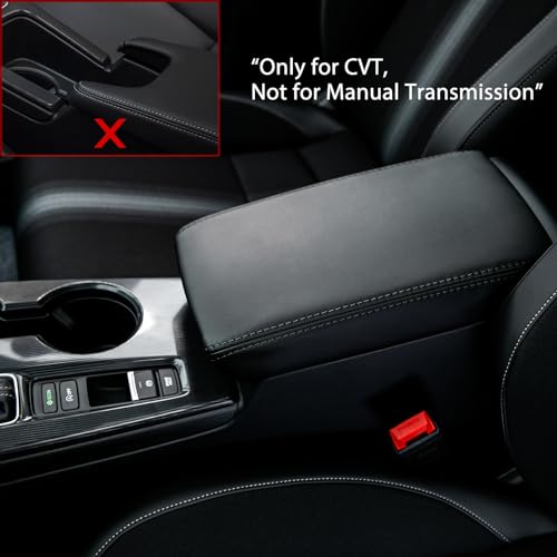 CKE for Honda Civic 2022-2026 Armrest Cover -Black (Black line) - Product Imagery