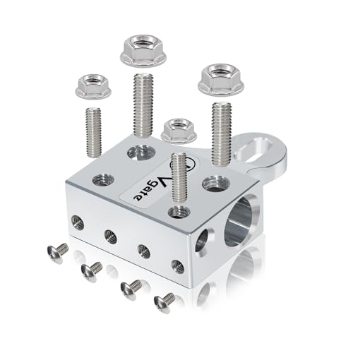 Vgate 12-Way Terminal Block Bus Bar, Multi-Size Connectors for - Product Imagery