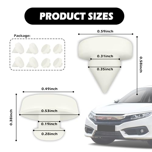 8PCS Brake Pedal Stop Pad OEM#46505-SA5-000,Standard Brake - Product Imagery
