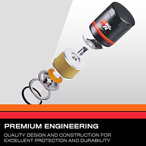 K&N Select Oil Filter: Designed to Protect your Engine, SO-2010 - Product Imagery