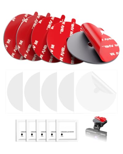 APPS2Car 2.15" Adhesive Sticky Pads for Dash Cam with - Product Imagery