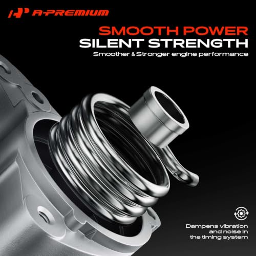 A-Premium Belt Tensioner Assembly with Pulley Compatible with - Product Imagery