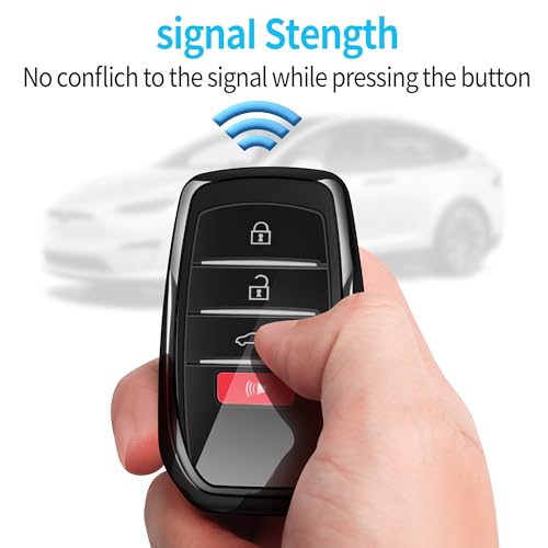 For Toyota Key Fob Cover with keychain,Key Shell Case for - Product Imagery