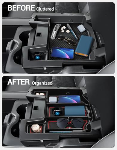 Motrobe Center Console Organizer for 2019-2026 Dodge RAM 1500 - Product Imagery