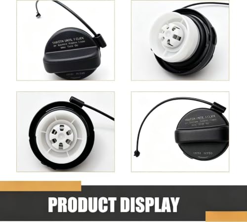 1 PC Fuel Cap, Leakproof Tight Fit Gas Tank Cap, ABS Sfuel Cap - Product Imagery