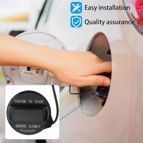 Gas Cap Replacement, Fuel Cap for Honda Accord Civic CR-V CRV - Product Imagery