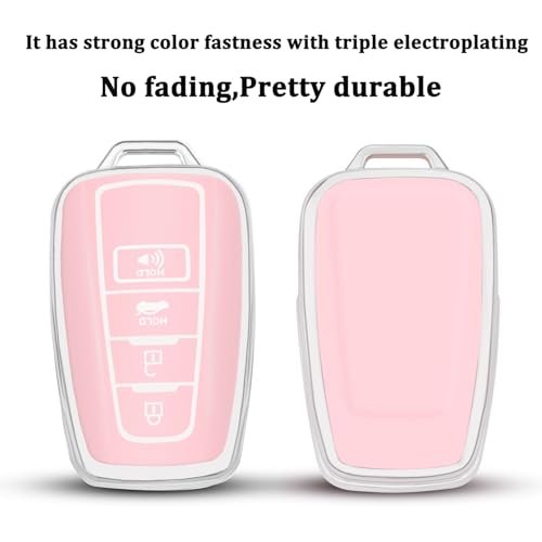 QBUC for Toyota Key Fob Cover with Keychain TPU Suitable for - Product Imagery