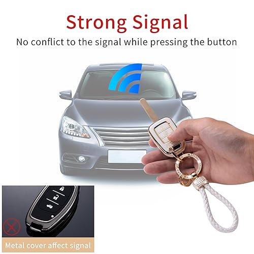 Gematay for Honda Key Fob Cover Compatible with Honda Accord - Product Imagery