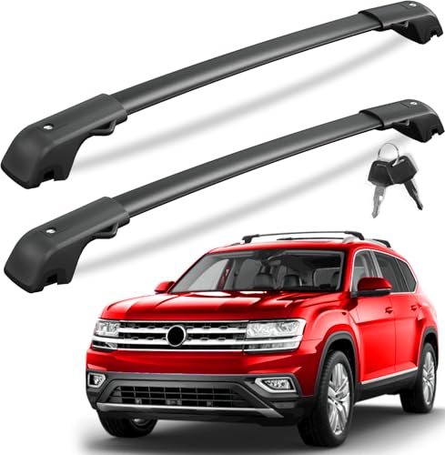 KINGGERI 300lb Roof Rack Cross Bars for Volkswagen VW Atlas - Product Imagery