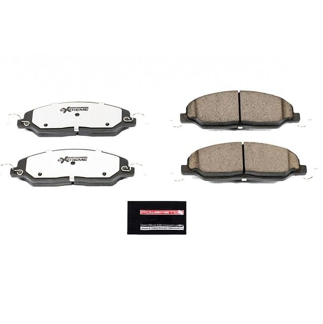 PowerStop Z26 Performance Carbon Fiber Ceramic Brake Pads Front - Product Imagery