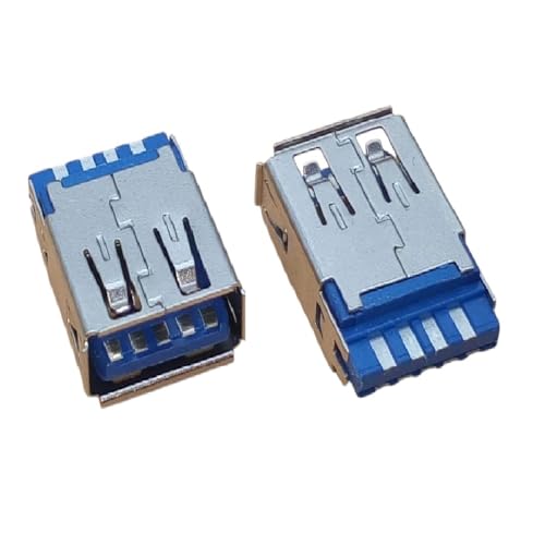 10PCS USB 3.0 Connector Female Socket 180 Degrees for High Speed - Product Imagery