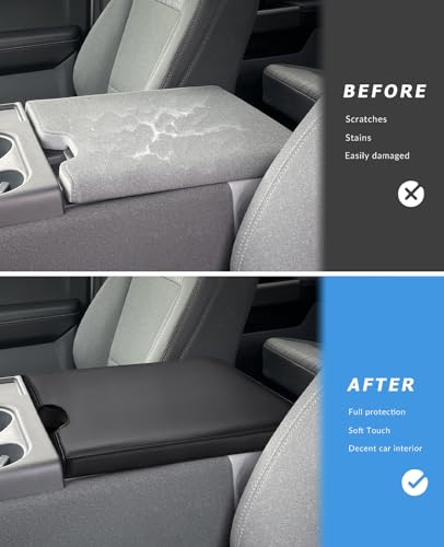 INTGET Center Console Armrest Cover for 2026 Ford F150 - Product Imagery