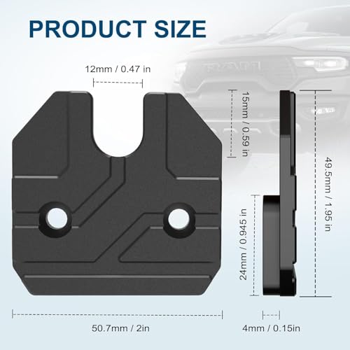 Sun Visor Repair Kit Fits for Dodge RAM 1500 Trucks 2019-2026, 1 - Product Imagery