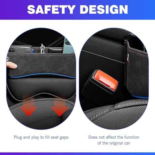Seat Gap Filler, Multifunctional Storage Bag for Mobile Phone - Product Imagery
